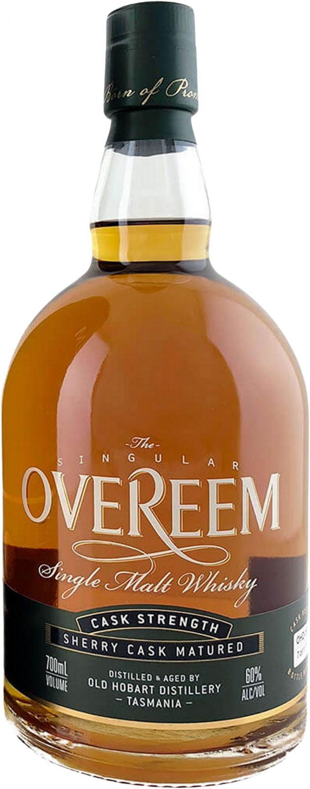 Overeem Cask Strength Sherry Cask Matured