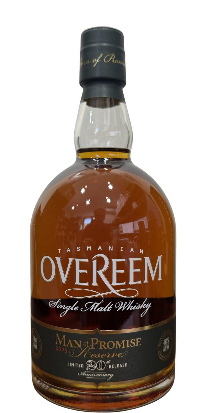 Overeem Man Of Promise Reserve Limited 20th Anniversary Release