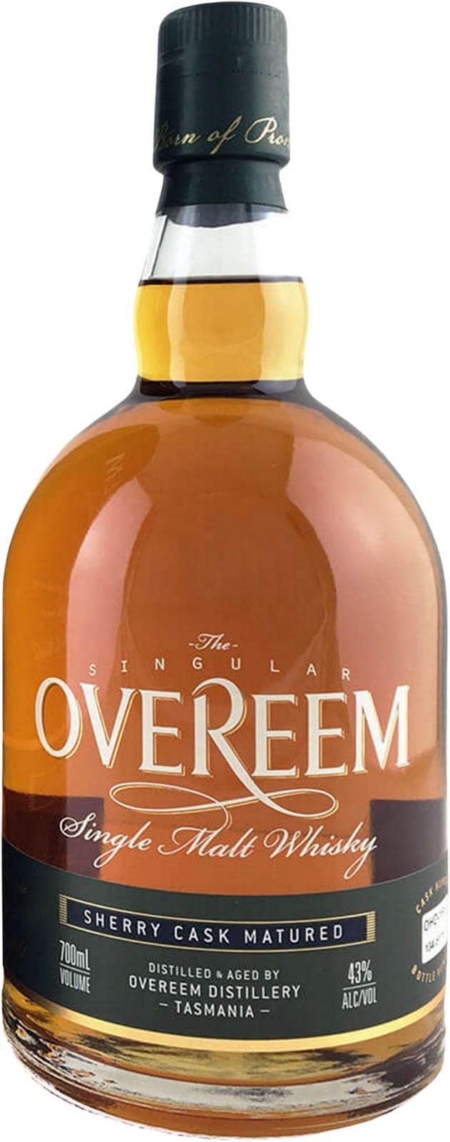 Overeem The Singular Sherry Cask Matured