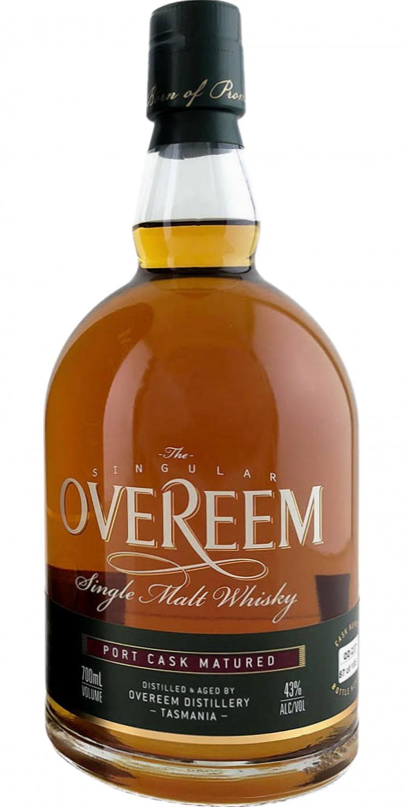 Overeem The Singular Port Cask Matured