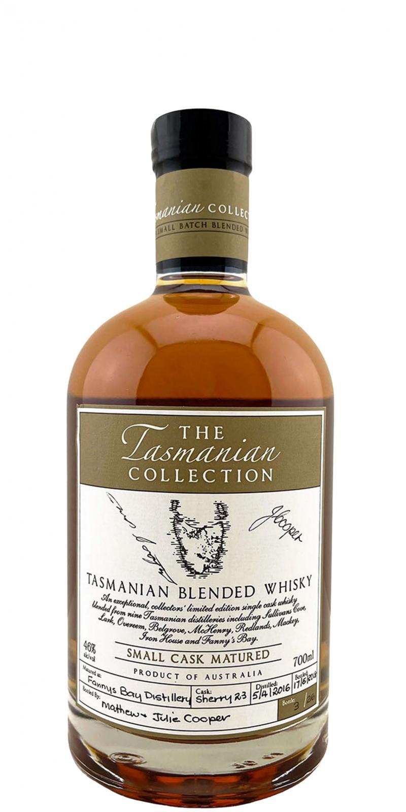 The Tasmanian Collection 2016 Tasmanian Blended Whisky