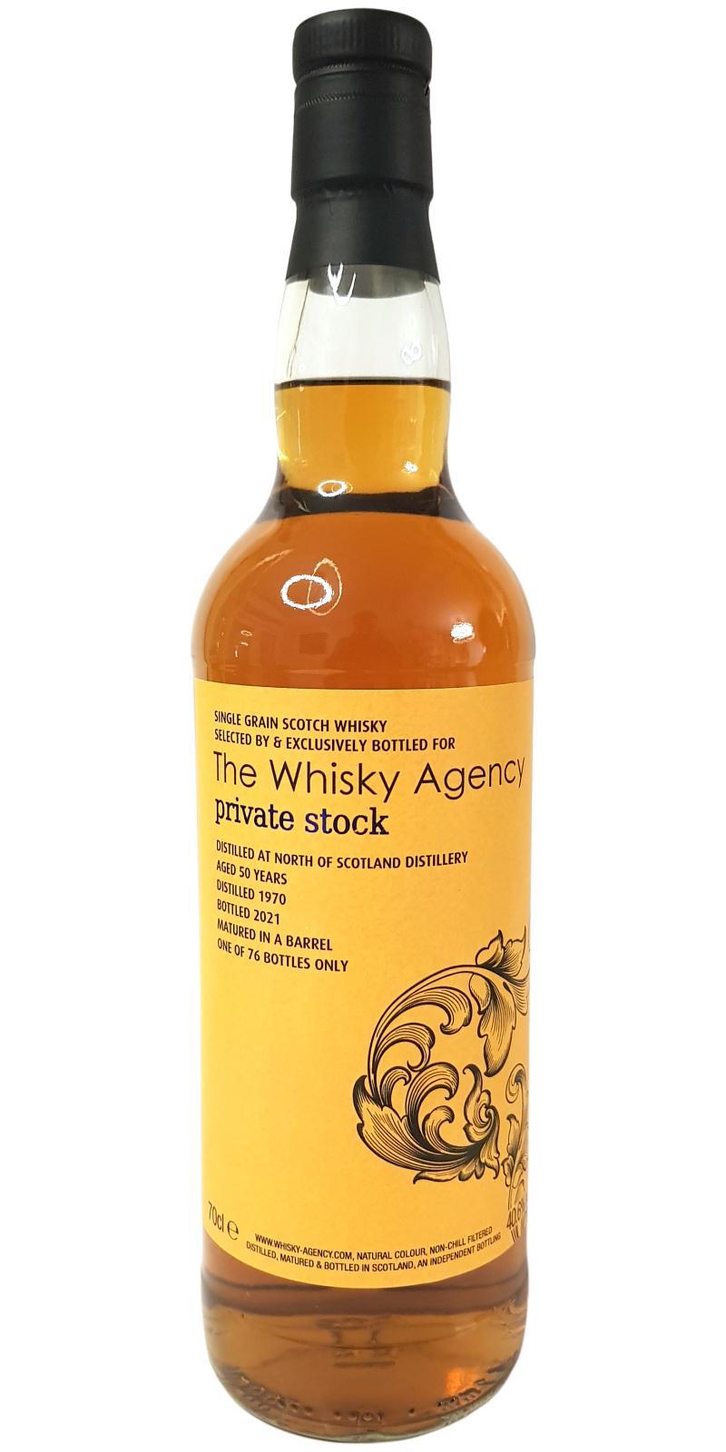 North of Scotland 1970 TWA Private Stock