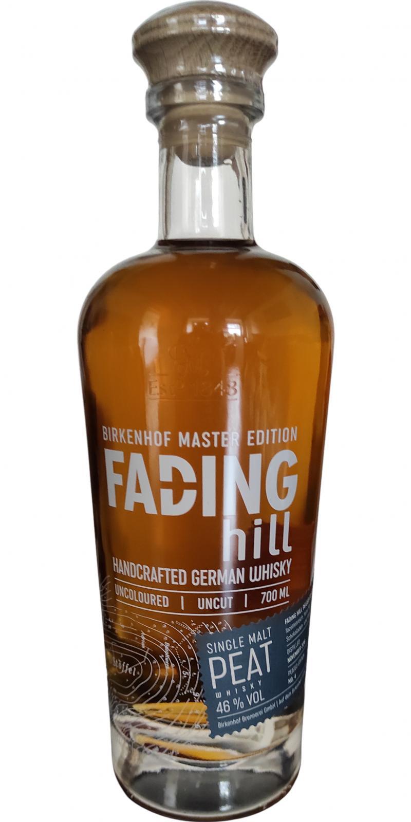 Fading Hill 2016 Peated Edition No. 4