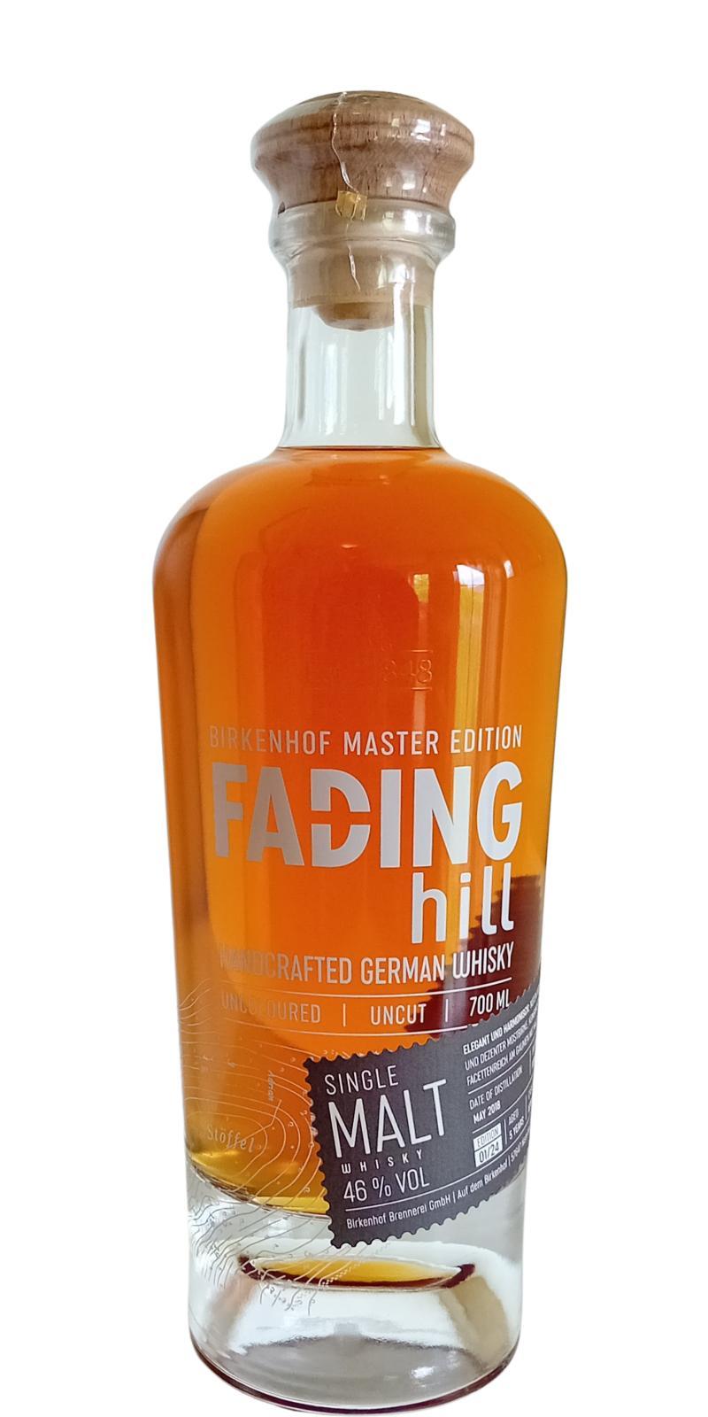 Fading Hill 2018 Master Edition