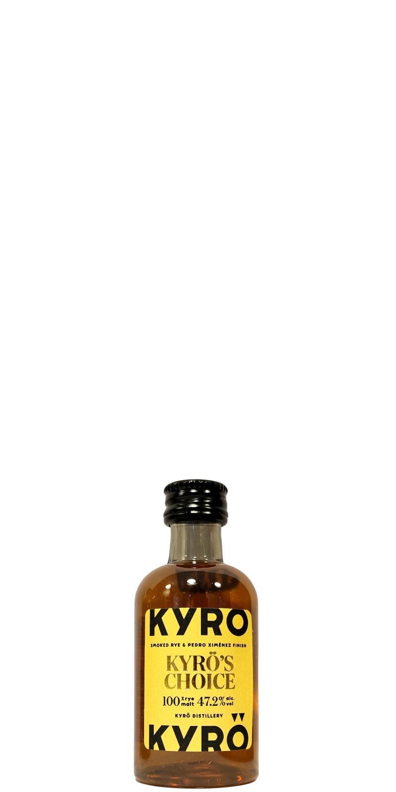 Kyrö 's Choice Smoked Rye & Pedro Ximénez Finish