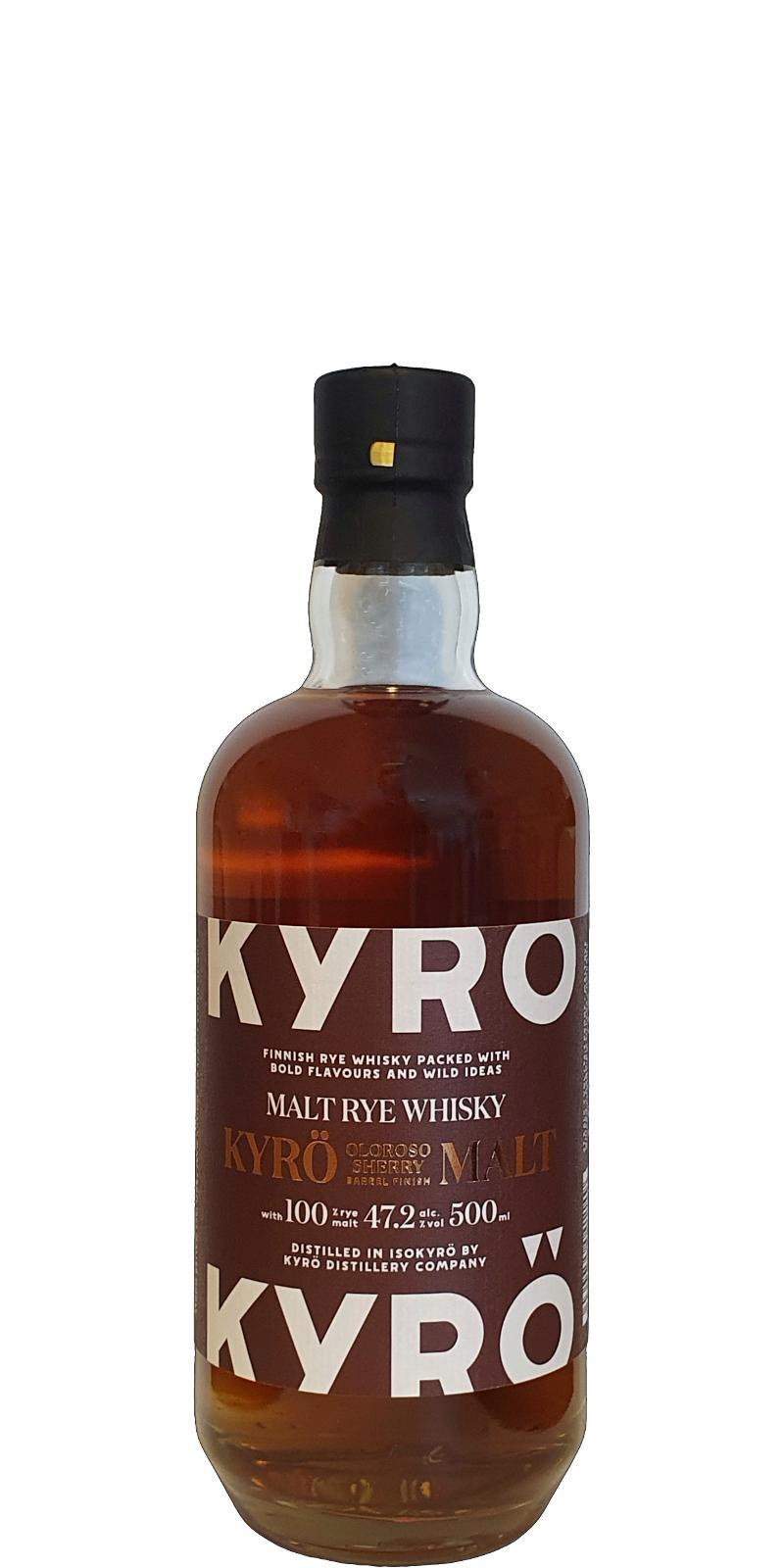 Kyrö Malt Oloroso Finish Malt Rye Whisky