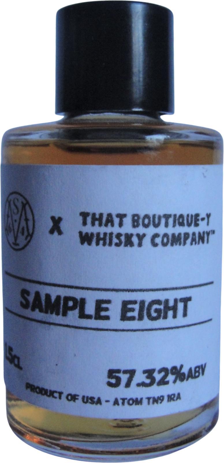 Tuthilltown Spirits Sample Eight TBWC Empire Rye Deconstruction