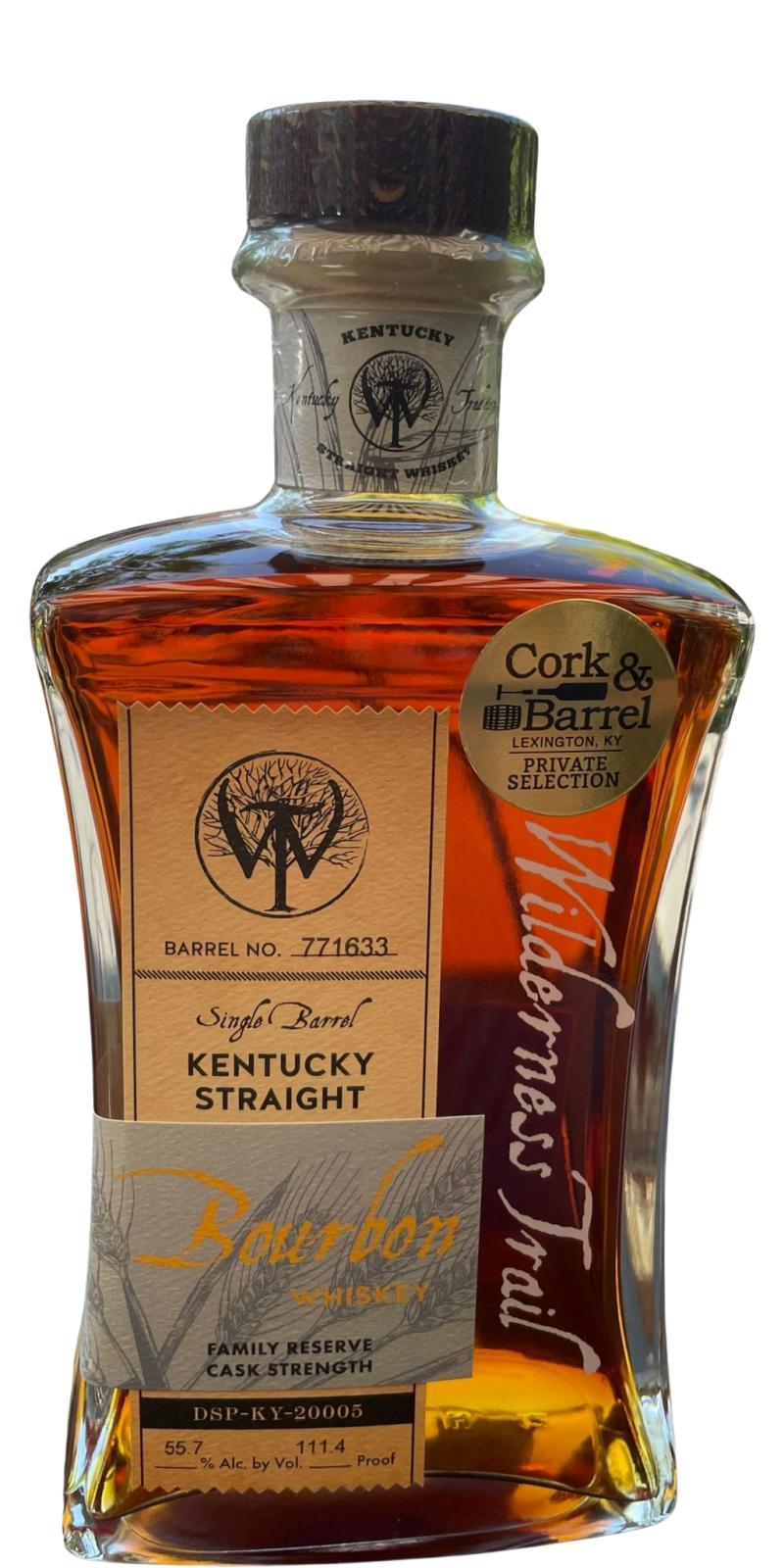 Wilderness Trail 04-year-old Family Reserve Cask Strength