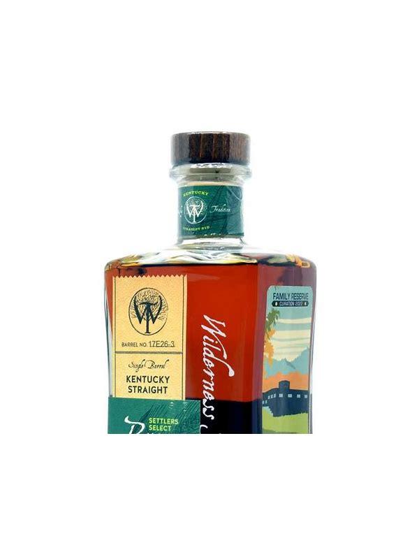 Wilderness Trail Single Barrel Family Reserve