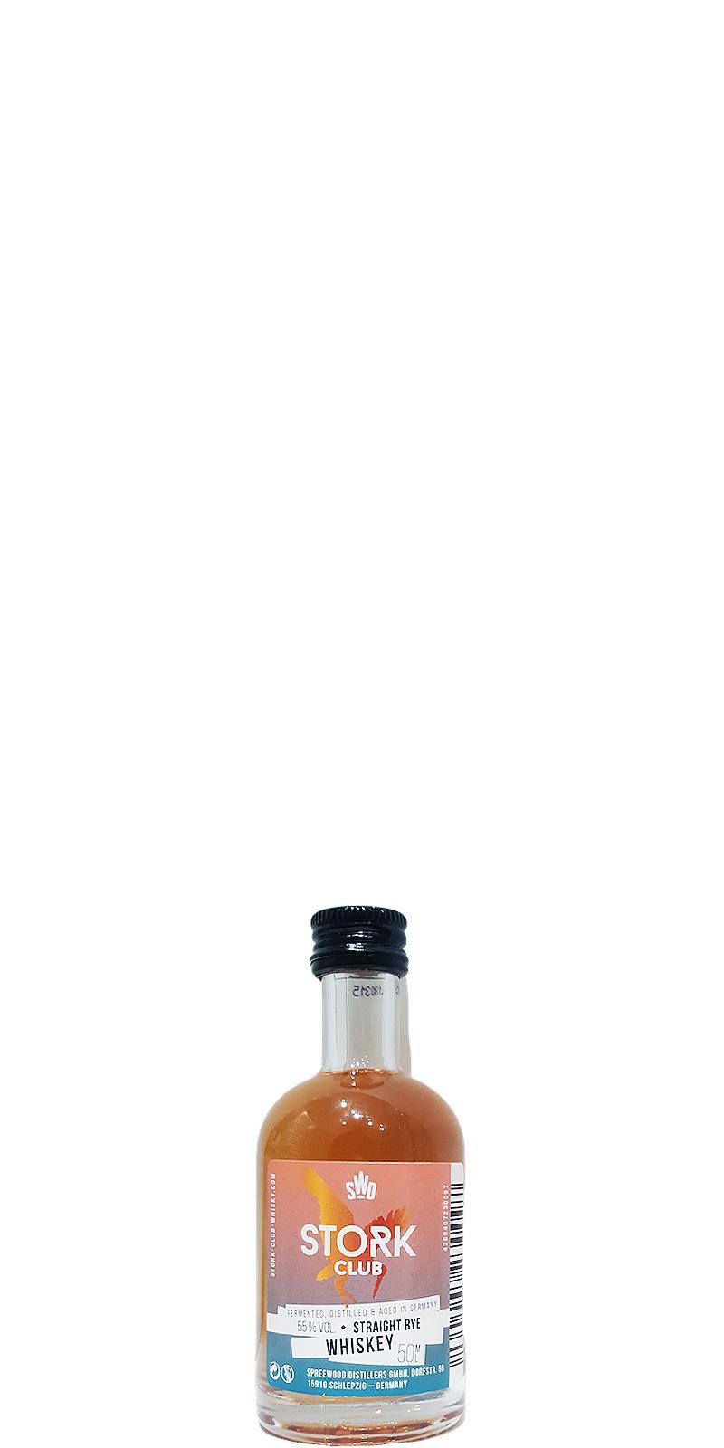 Stork Club Straight Rye Whiskey