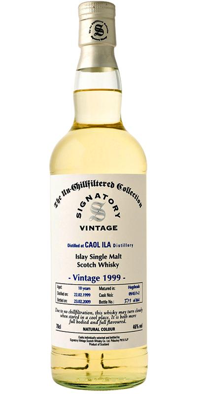Caol Ila 1998 SV The Un-Chillfiltered Collection