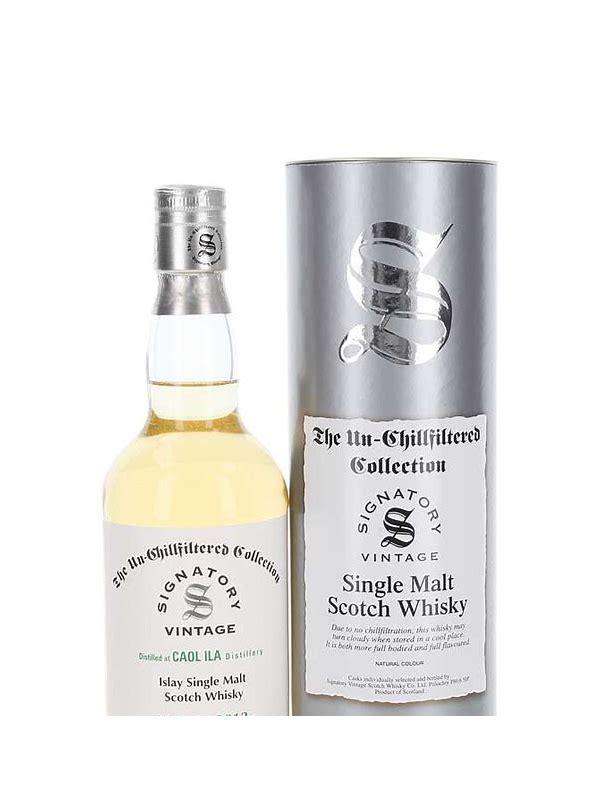 Caol Ila 2000 SV The Un-Chillfiltered Collection
