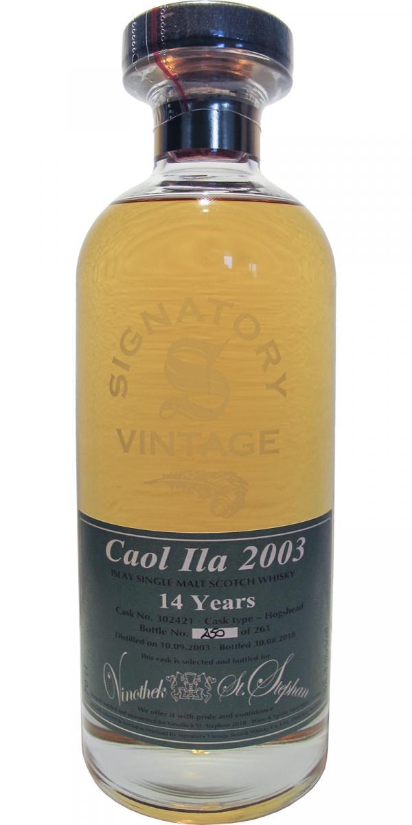 Caol Ila 2003 SV