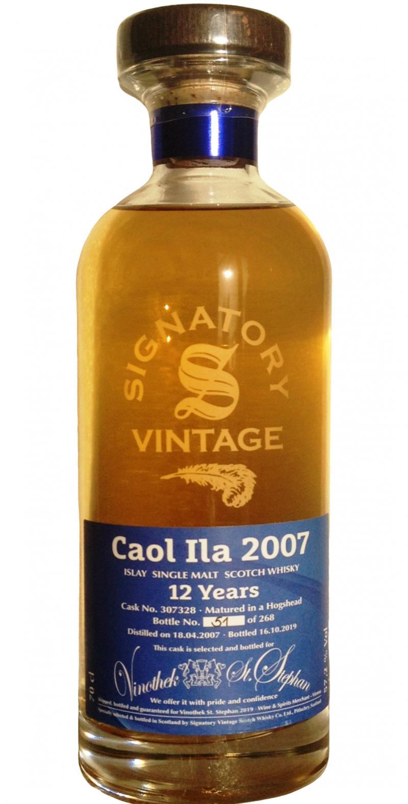 Caol Ila 2007 SV