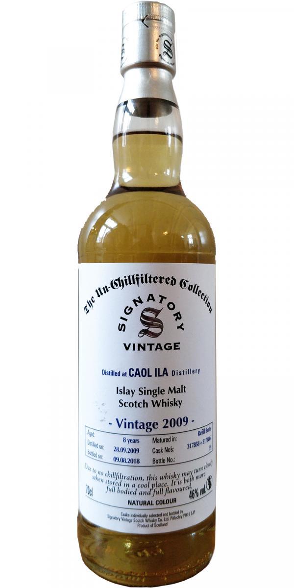 Caol Ila 2009 SV The Un-Chillfiltered Collection