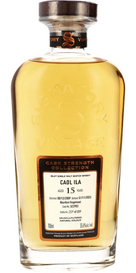 Caol Ila 2009 SV Cask Strength Collection