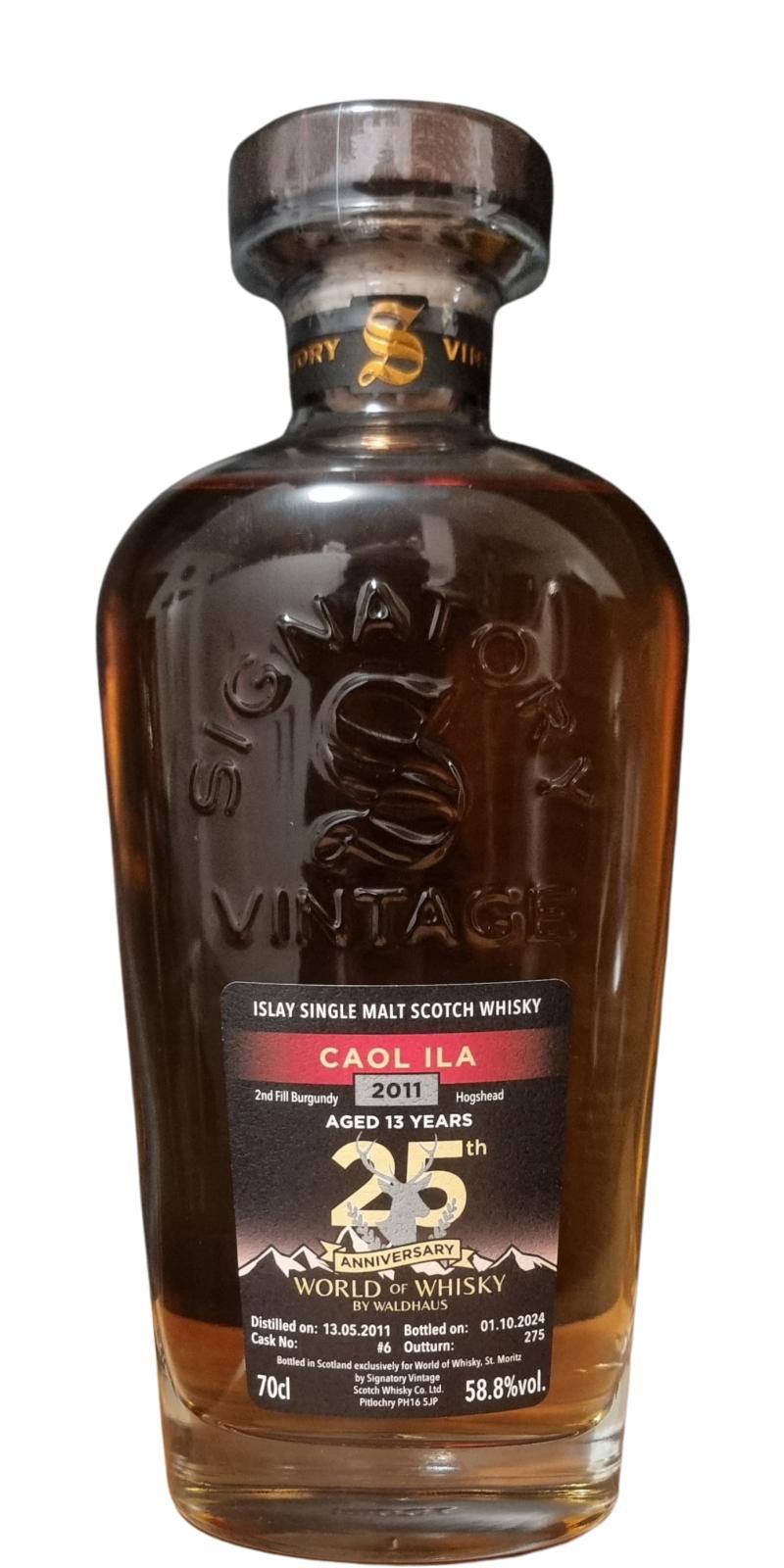 Caol Ila 2011 SV Cask Strength Collection