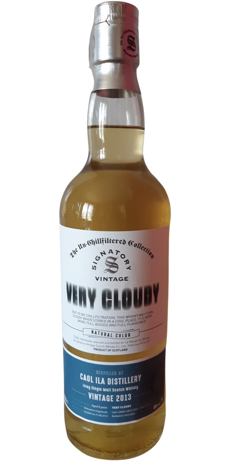 Caol Ila 2013 SV The Un-Chillfiltered Collection