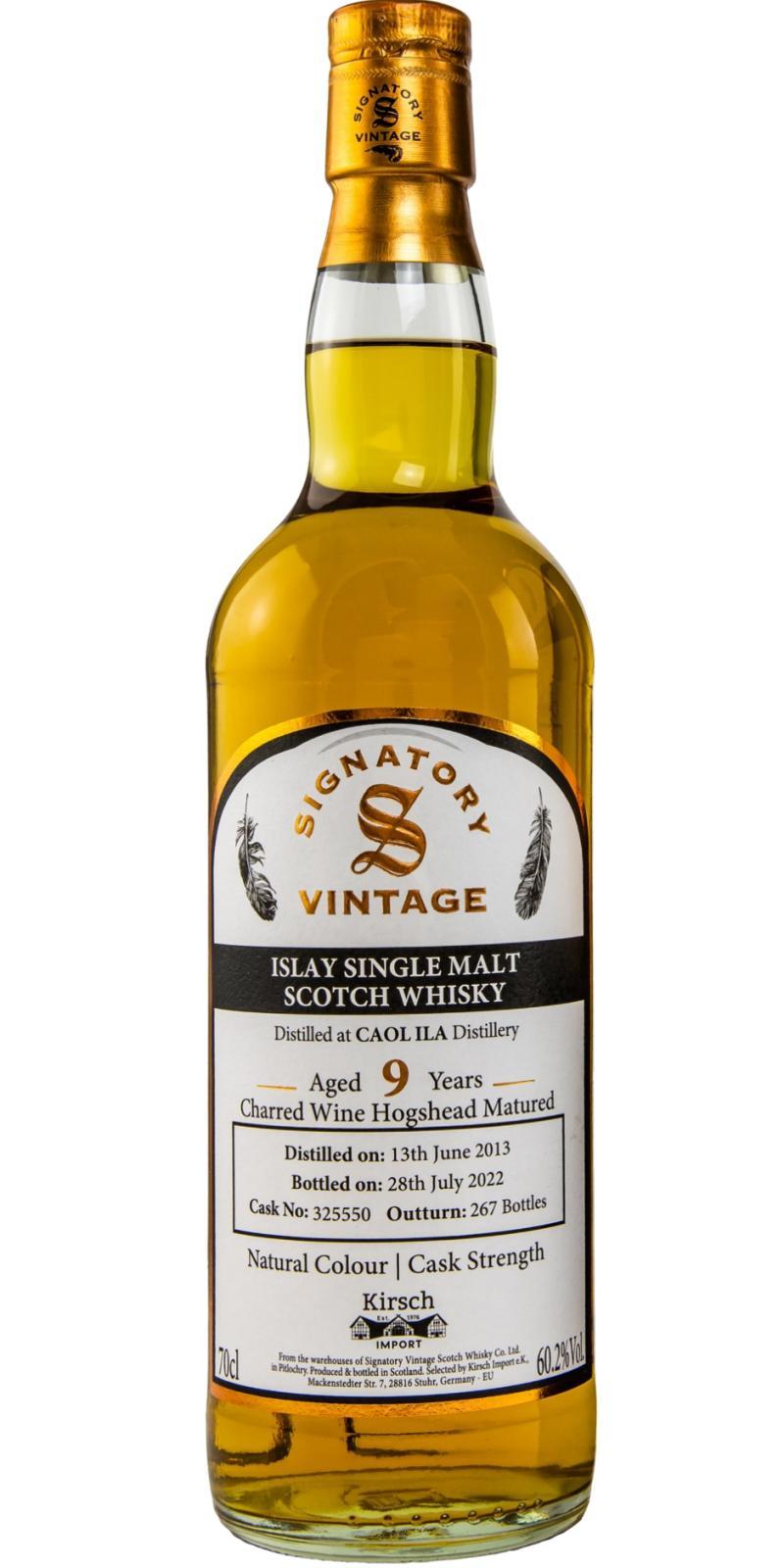 Caol Ila 2013 SV Natural Colour | Cask Strength