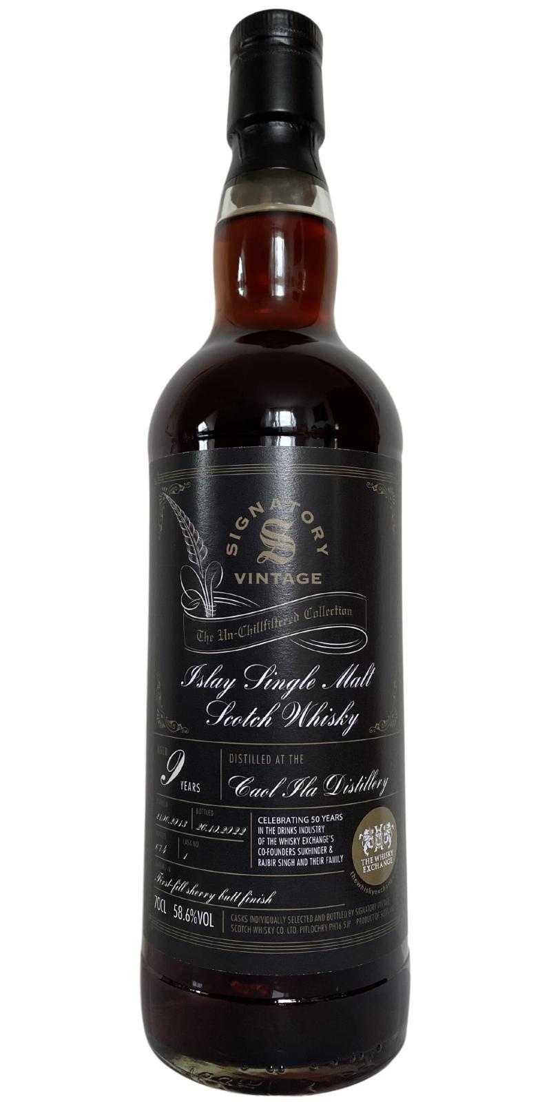 Caol Ila 2013 SV The Un-Chillfiltered Collection