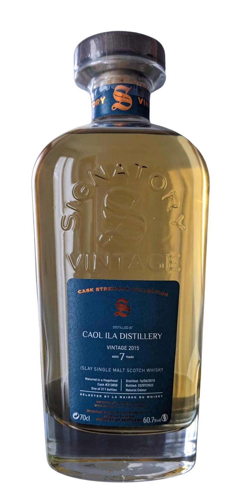 Caol Ila 2015 SV Cask Strength Collection - LMDW