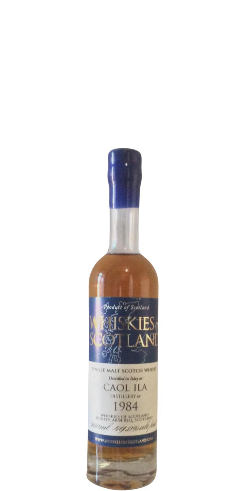 Caol Ila 1984 SMD Whiskies of Scotland