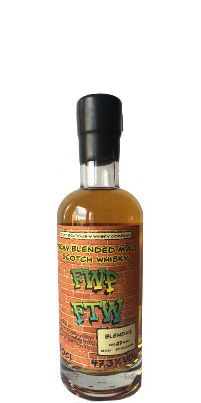Islay Blended Malt Blend #2 TBWC Batch 1