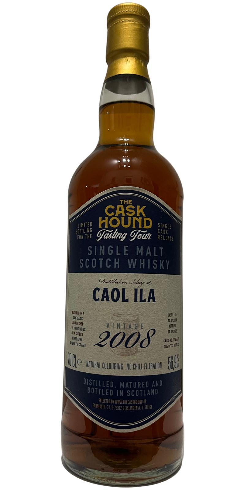 Caol Ila 2008 TCaH Tasting Tour