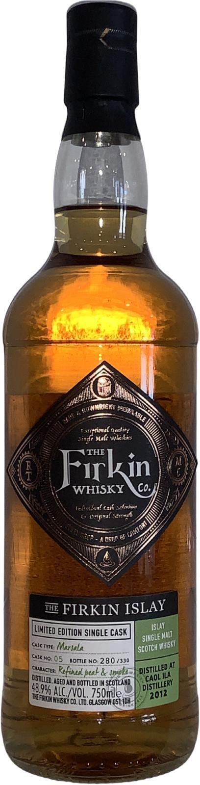 Caol Ila 2012 TFWC The Firkin Islay