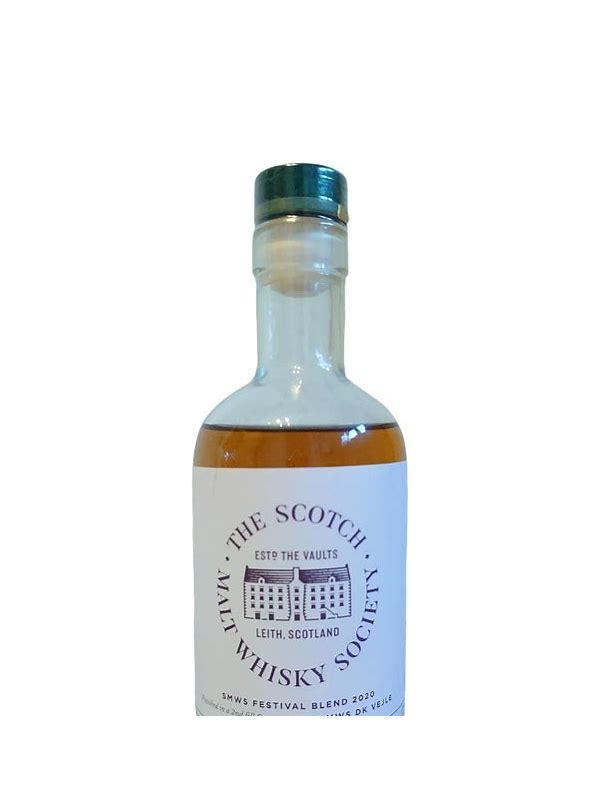 Blended Malt Scotch Whisky SMWS Festival Blend 2020 The Society Cask