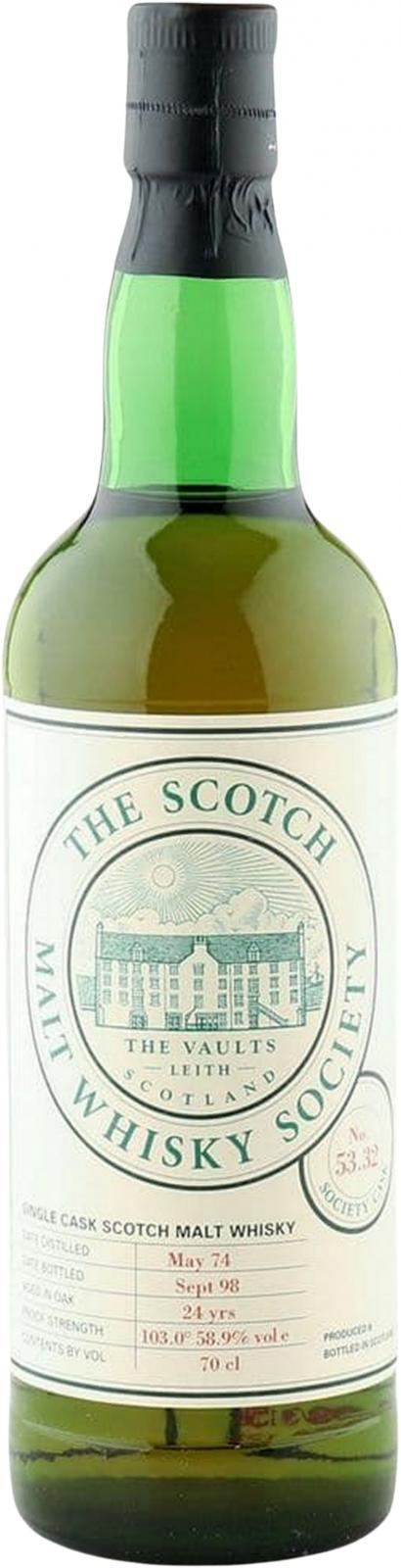 Caol Ila 1974 SMWS 53.32