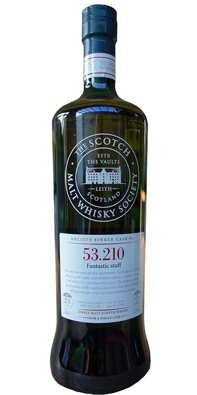 Caol Ila 1989 SMWS 53.210 Fantastic stuff