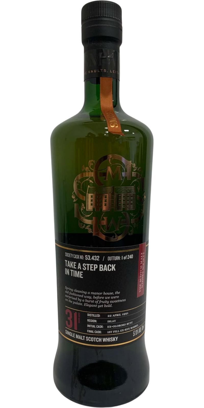 Caol Ila 1991 SMWS 53.432 Take a step back in time