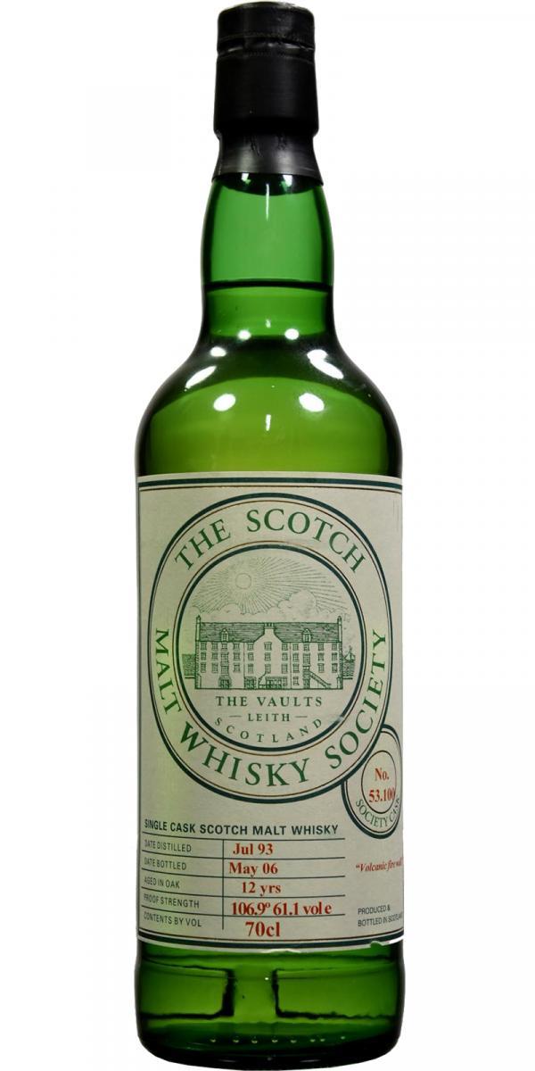 Caol Ila 1993 SMWS 53.100 Volcanic fire walk (100th Bottling)