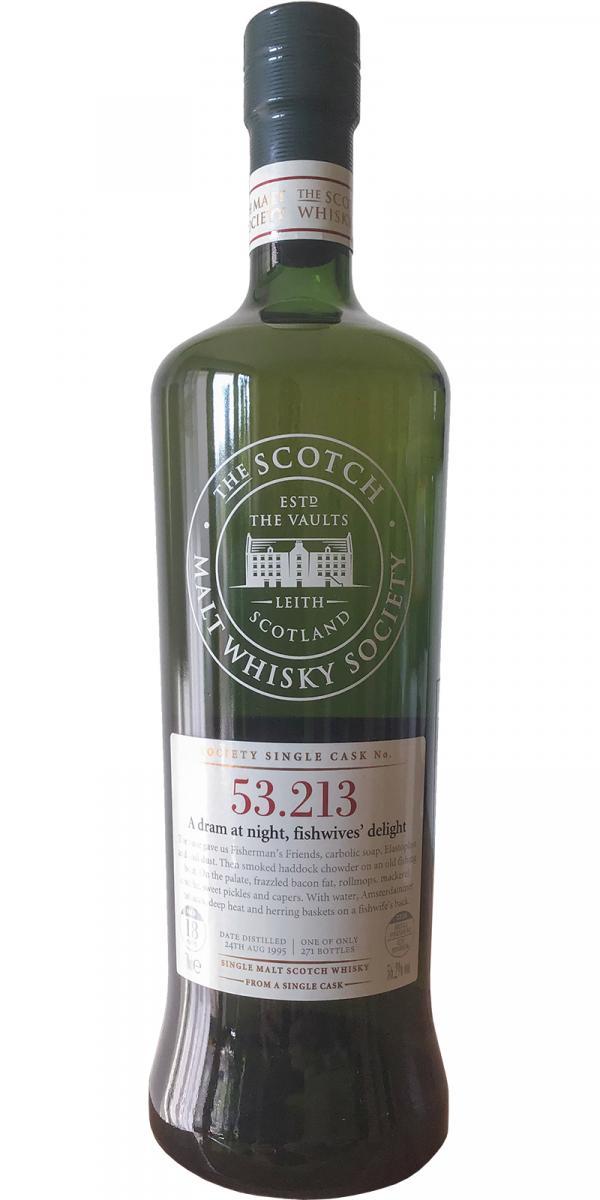 Caol Ila 1995 SMWS 53.213 A dram at night, fishwives' delight