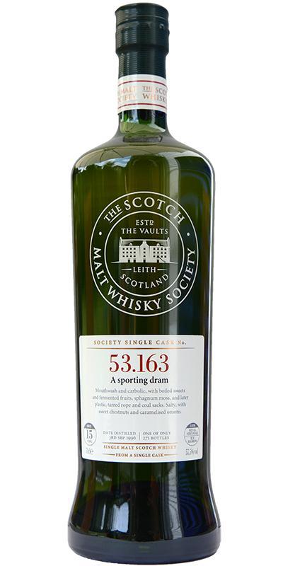 Caol Ila 1996 SMWS 53.163 A sporting dram