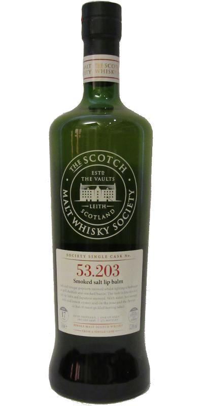 Caol Ila 1996 SMWS 53.203 Smoked salt lip balm