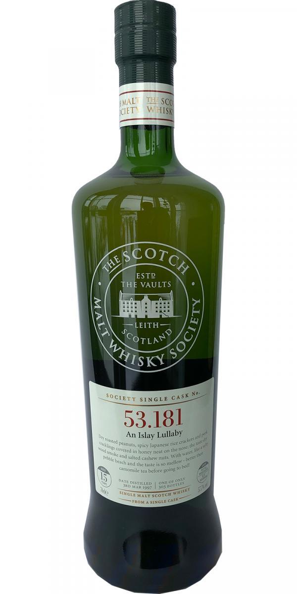Caol Ila 1997 SMWS 53.181 An Islay Lullaby