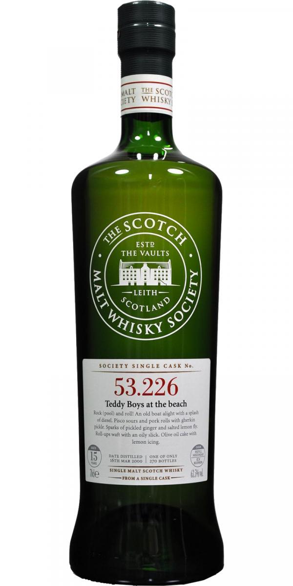 Caol Ila 2000 SMWS 53.226 Teddy Boys at the beach