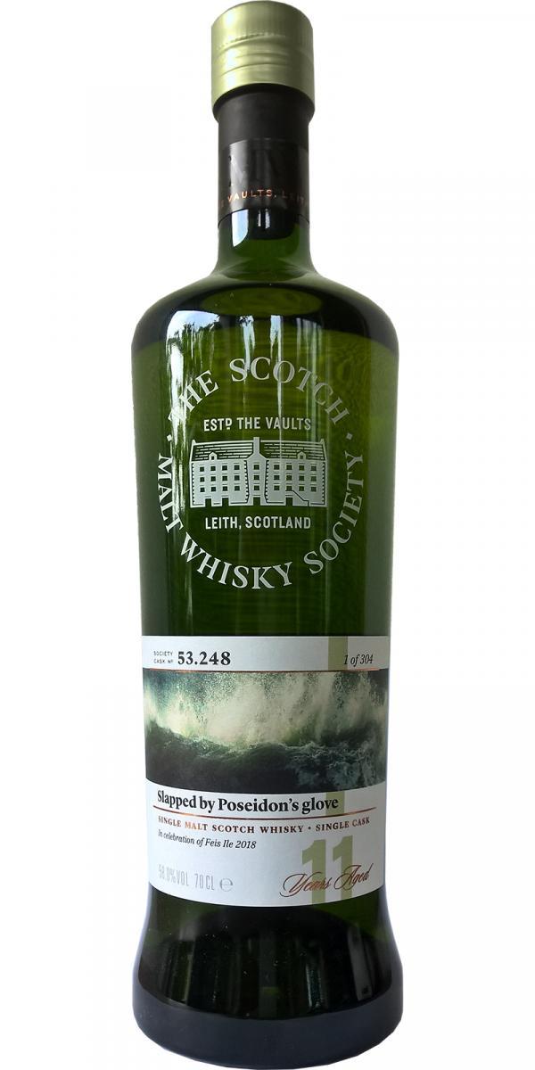 Caol Ila 2006 SMWS 53.248 Slapped by Poseidon’s glove