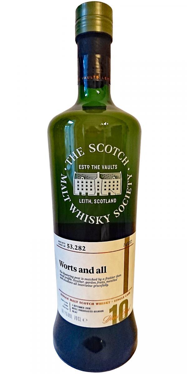 Caol Ila 2008 SMWS 53.282 Worts and all