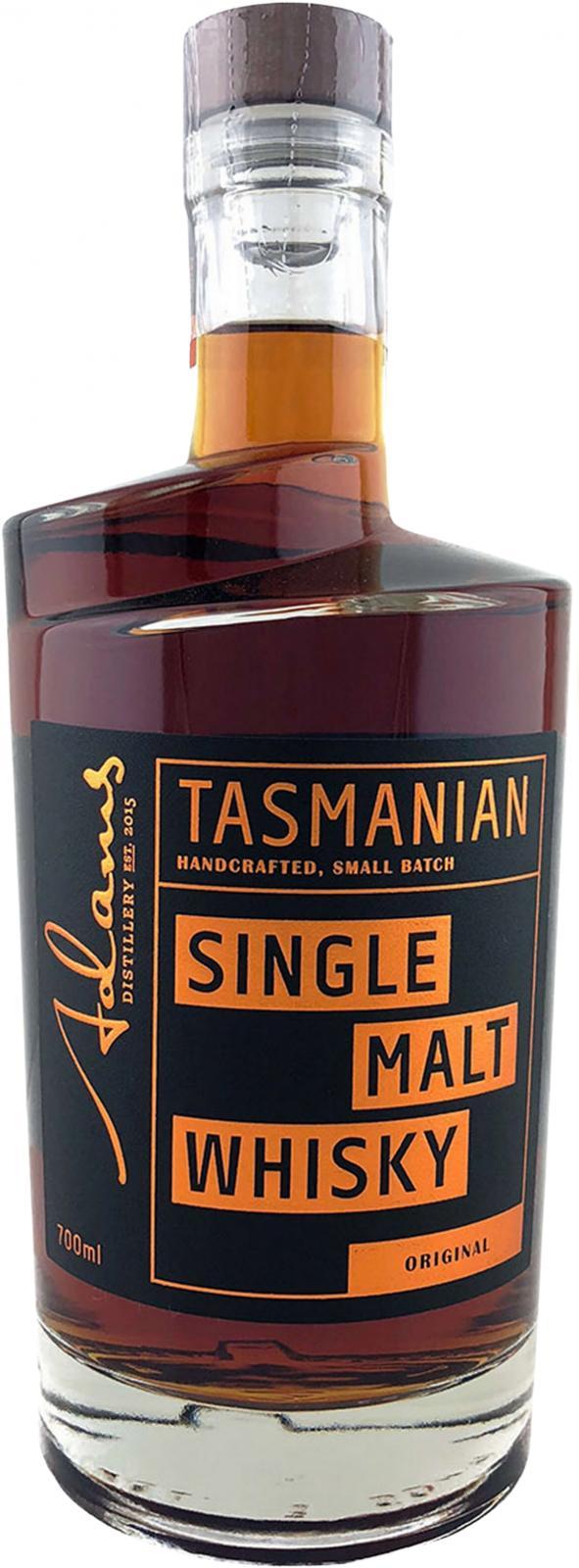 Adams Tasmanian Single Malt Whisky Pinot Noir Cask