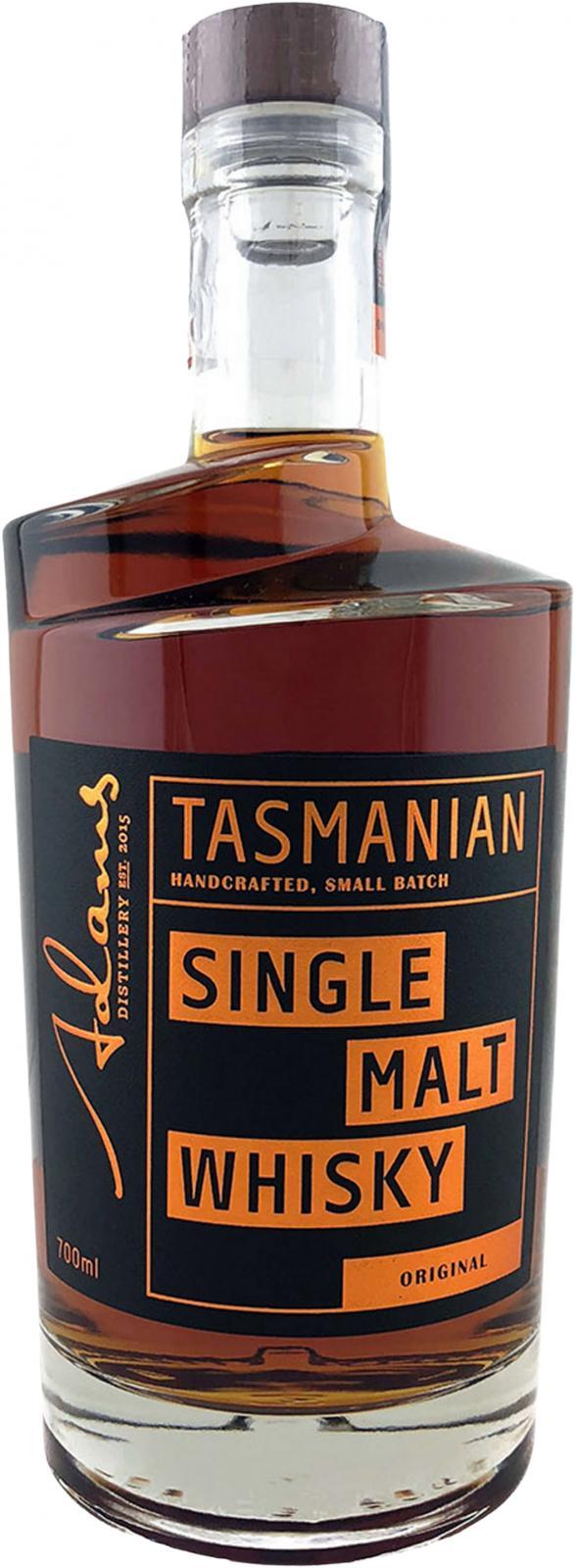 Adams Tasmanian Single Malt Whisky - Original Port Cask
