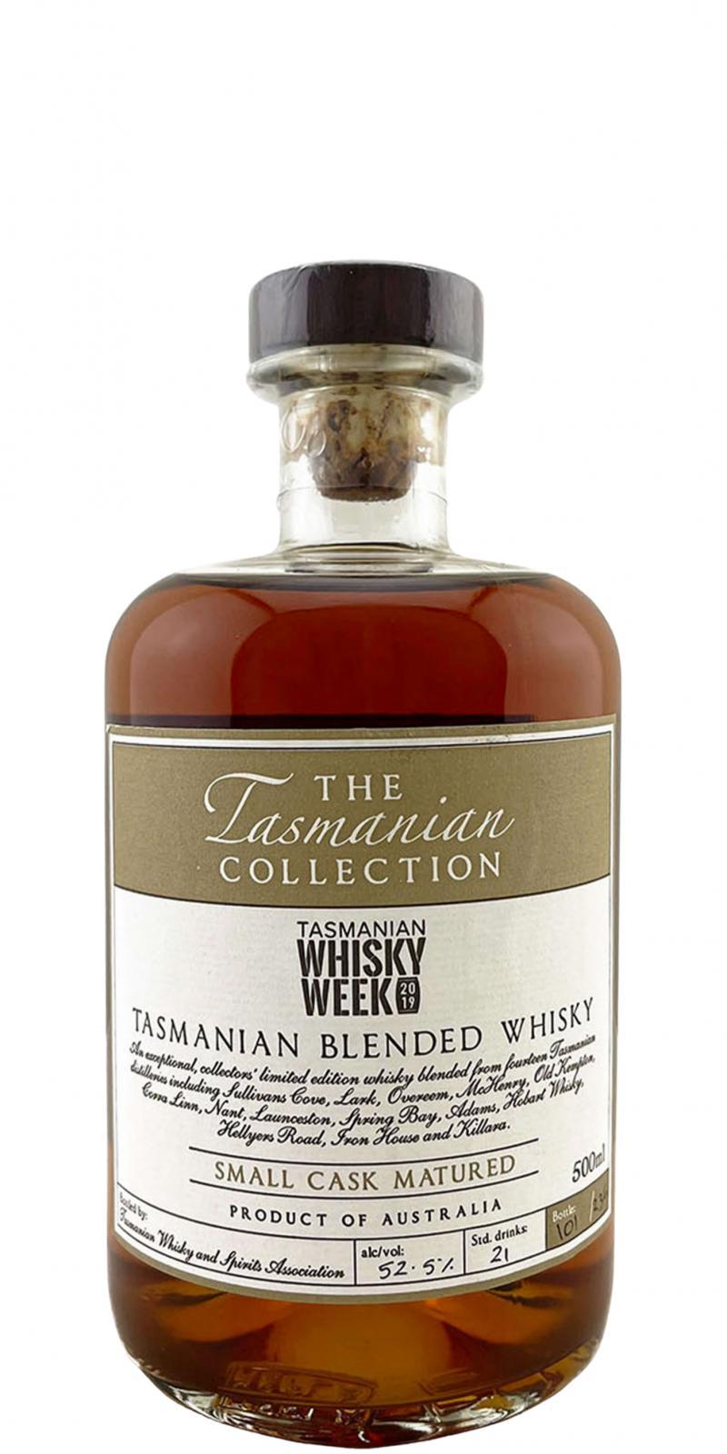 The Tasmanian Collection Tasmanian Blended Whisky Small Cask Matured