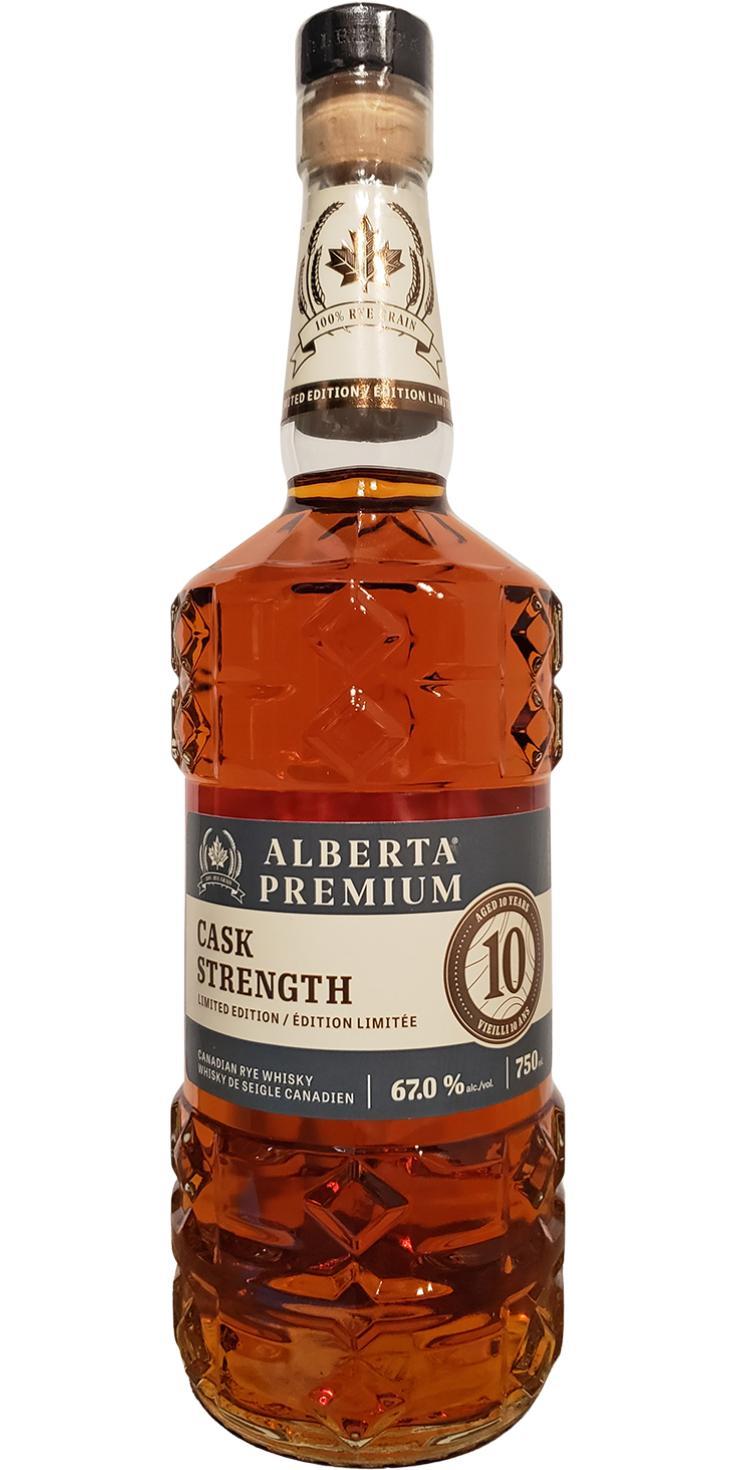 Alberta Premium 10-year-old Cask Strength Rye