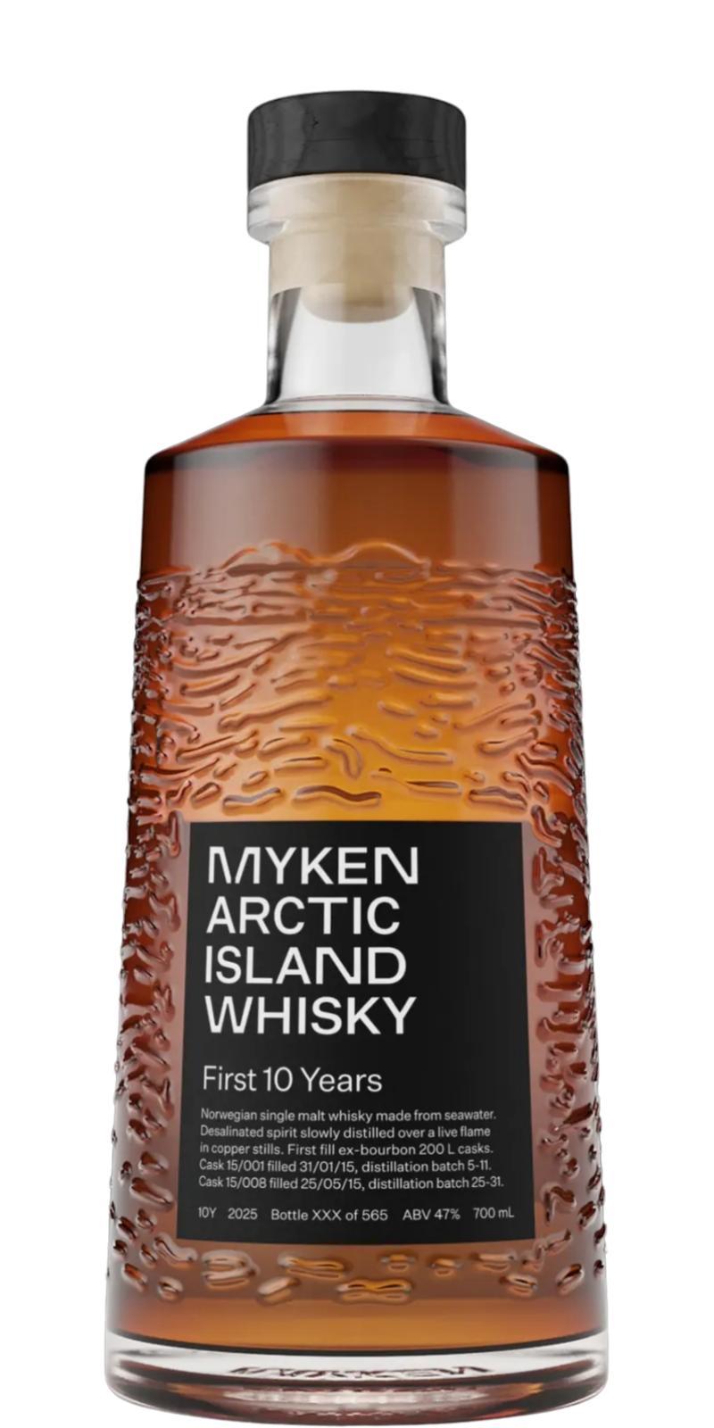 Myken 10-year-old Arctic Island Whisky