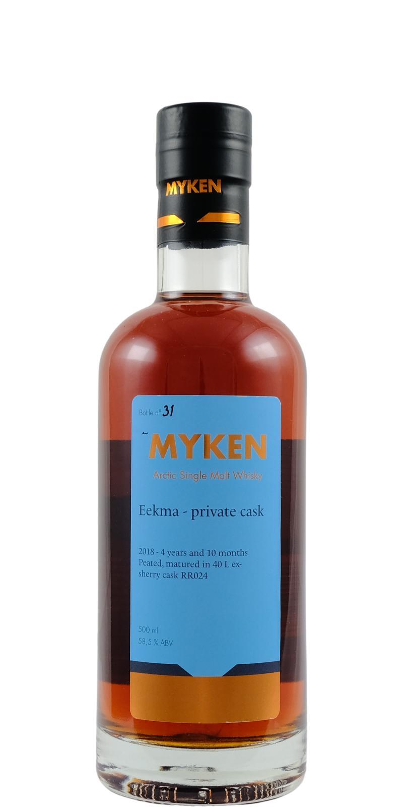 Myken 2018 Eekma Private Cask