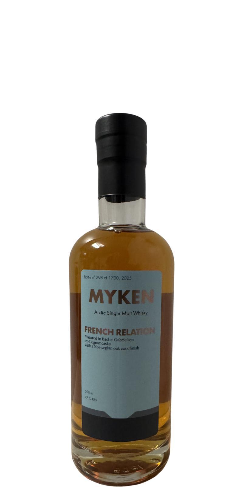 Myken French Relation Arctic Single Malt Whisky