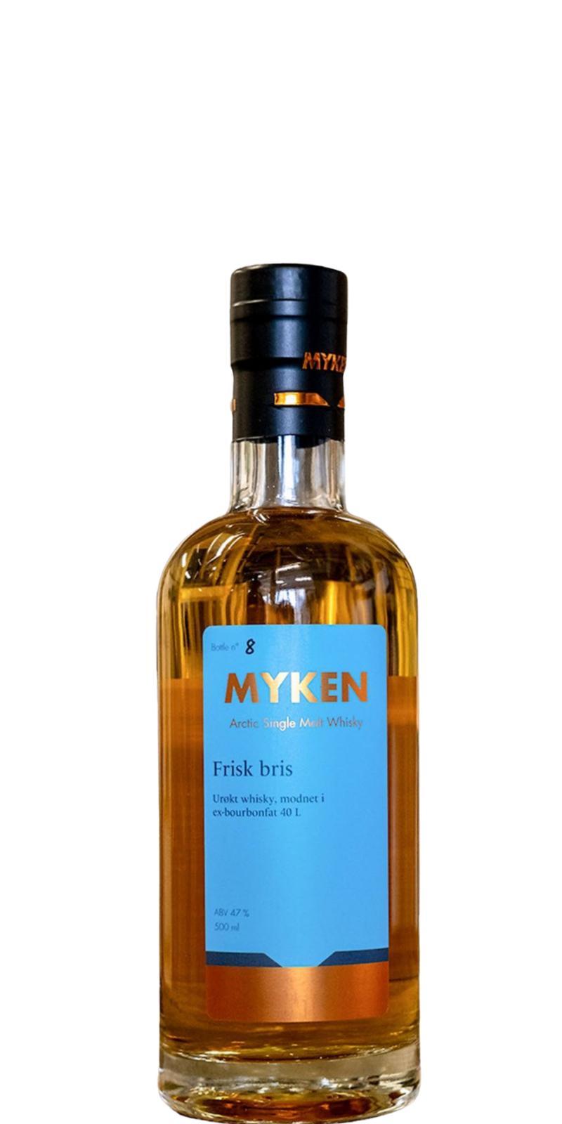 Myken Frisk bris Arctic Single Malt Whisky