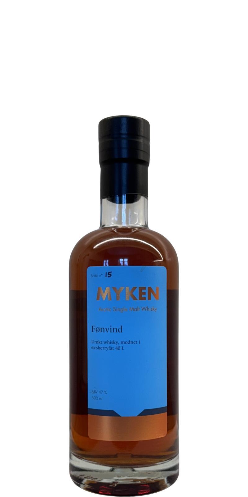 Myken Fønvind Vindstyrker